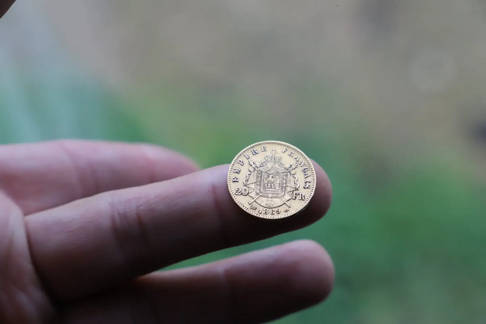 20fr or Napoléon III, 1869BB